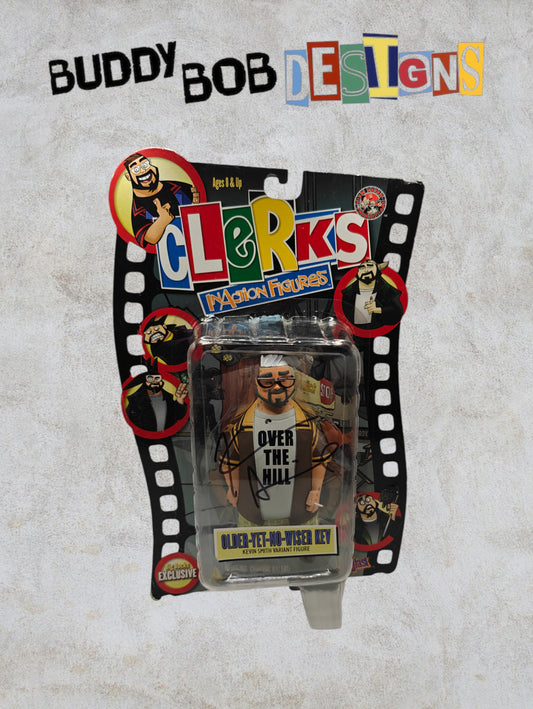 Clerks Inaction Figure - Older Yet No Wiser Kev - Signed